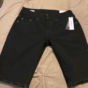 Men True Religion Jean Shorts